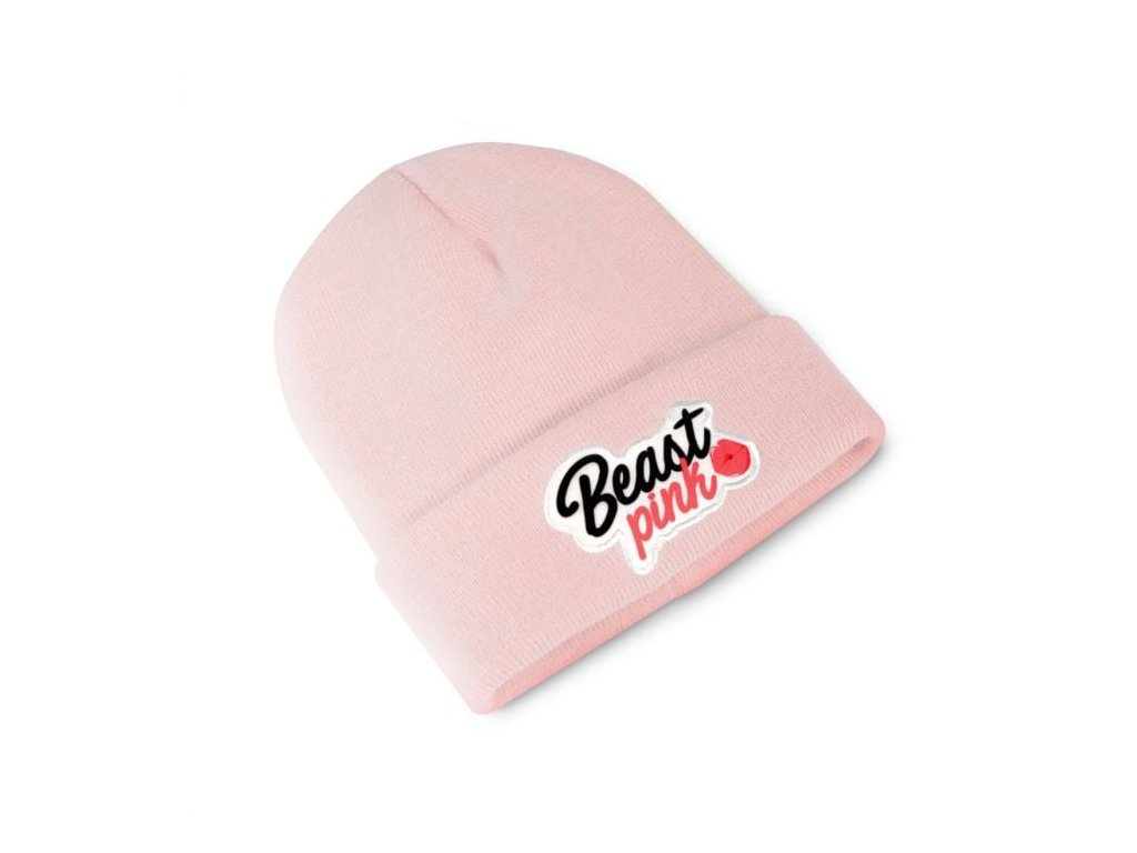 Zimní čepice Beanie Baby Pink - BeastPink
