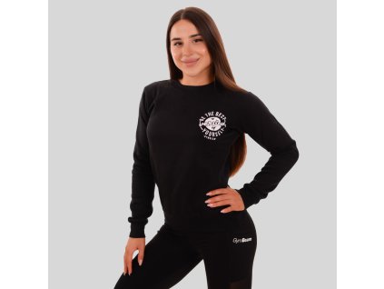 Dámská mikina The Best Version Black - GymBeam