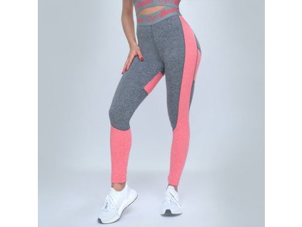 Dámské legíny Ultrafit Heather Pink - GymBeam (Velikost XS, Barva růžová)