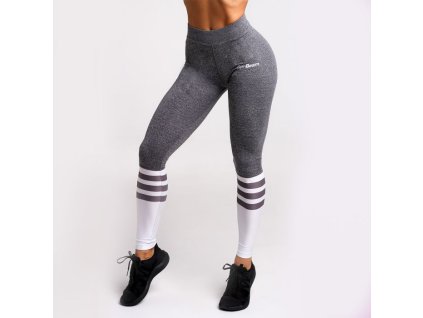 Dámské legíny String Grey - GymBeam (Velikost XS, Barva šedá)