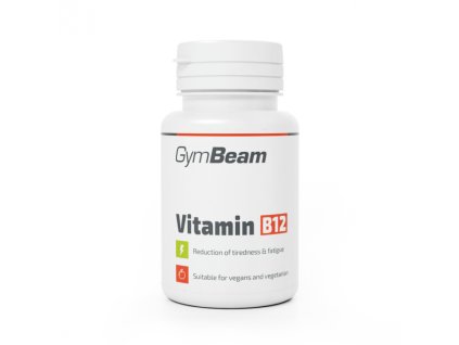 Vitamin B12 (kobalamin) - GymBeam (Tablety 90 tab.)