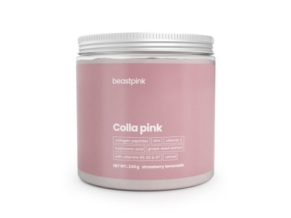 Colla Pink - BeastPink (Příchuť jahodová limonáda, Balení (g) 240 g)
