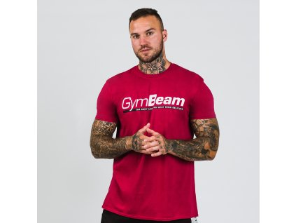 Tričko Body and Mind Cardinal Red - GymBeam
