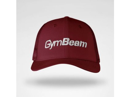 Kšiltovka Mesh Panel Cap Burgundy - GymBeam