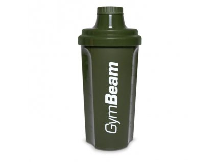 Šejkr olivově zelený 500 ml - GymBeam