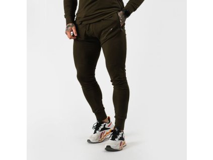 Tepláky Urban Military Green - GymBeam (Velikost XL, Barva zelená)