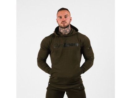 Mikina Urban Military Green - GymBeam (Velikost S, Barva zelená)