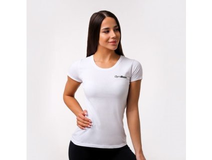 Dámské tričko Basic White - GymBeam