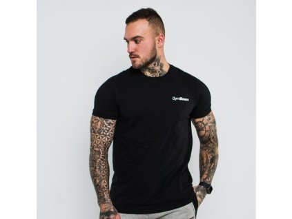 Tričko Basic Black - GymBeam (Velikost XL, Barva černá)