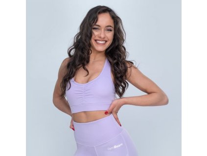 Sportovní Podprsenka Fave Lila - GymBeam (Velikost XS, Barva fialová)