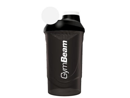 Šejkr černý 600 ml - GymBeam