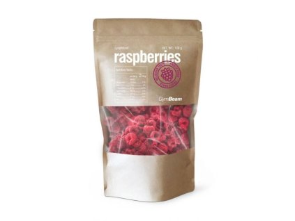 Lyofilizované maliny - GymBeam (Balení (g) 100 g)