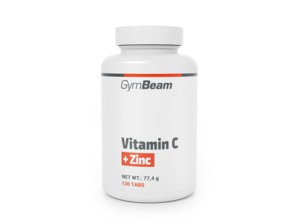 Vitamín C + zinek - GymBeam (Tablety 120 tab.)