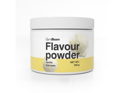 Flavour powder - GymBeam (Příchuť vanilková zmrzlina)