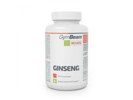 Ženšen - GymBeam (Kapsle 90 kaps.)