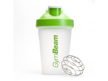 Šejkr Blend Bottle průsvitně-zelený 400 ml - GymBeam (Balení (ml) 400 ml, Barva zelená)