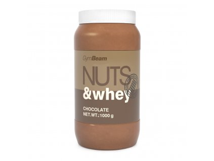 Proteinové arašídové máslo Nuts & Whey 1000 g - GymBeam