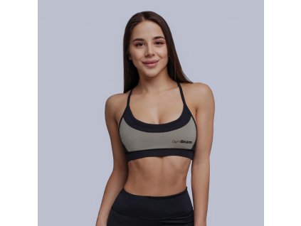 Sportovní podprsenka Black Silver - GymBeam