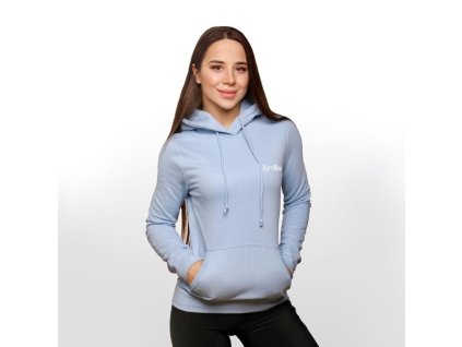 Dámská mikina PRO Hoodie Blue - GymBeam (Velikost XS, Barva modrá)