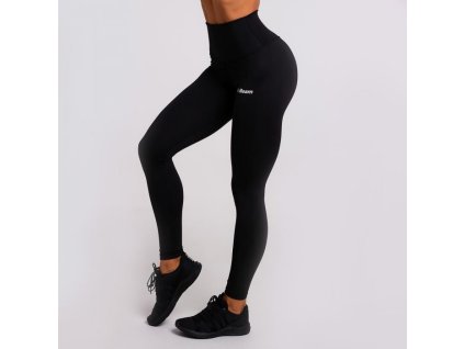 Dámské legíny Scrunch Black - GymBeam (Velikost M, Barva černá)