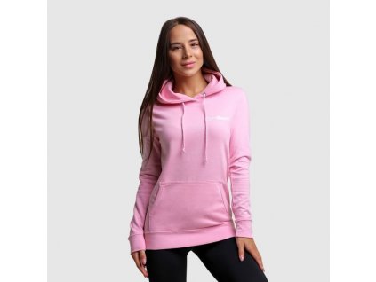 Dámská mikina PRO Hoodie Baby Pink - GymBeam (Velikost XS, Barva růžová)