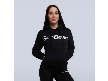 Dámská mikina Athlete Black - GymBeam (Velikost L, Barva černá)