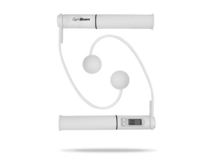 Smart švihadlo - GymBeam (Barva bílá)