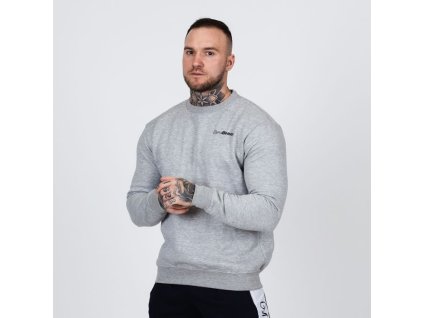 Mikina Basic Jumper Grey - Gymbeam