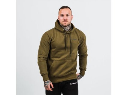 Mikina Athlete Military Green Black - GymBeam