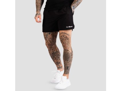 Šortky TRN Black - GymBeam (Velikost XXL, Barva černá)