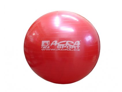Acra Gymnastic Ball 75 cm (Barva červená)