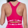 Sportovní podprsenka Simple Fuchsia - GymBeam (Velikost S, Barva růžová)