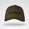 Kšiltovka Mesh Panel Cap Military Green - GymBeam (Velikost UNI, Barva zelená)