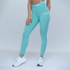 Dámské legíny Simple Turquoise - GymBeam (Velikost S, Barva modrá)