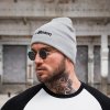 Zimní čepice Beanie Grey - GymBeam (Velikost universal, UNI, Barva šedá)