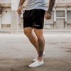 Šortky Flexin Black - GymBeam