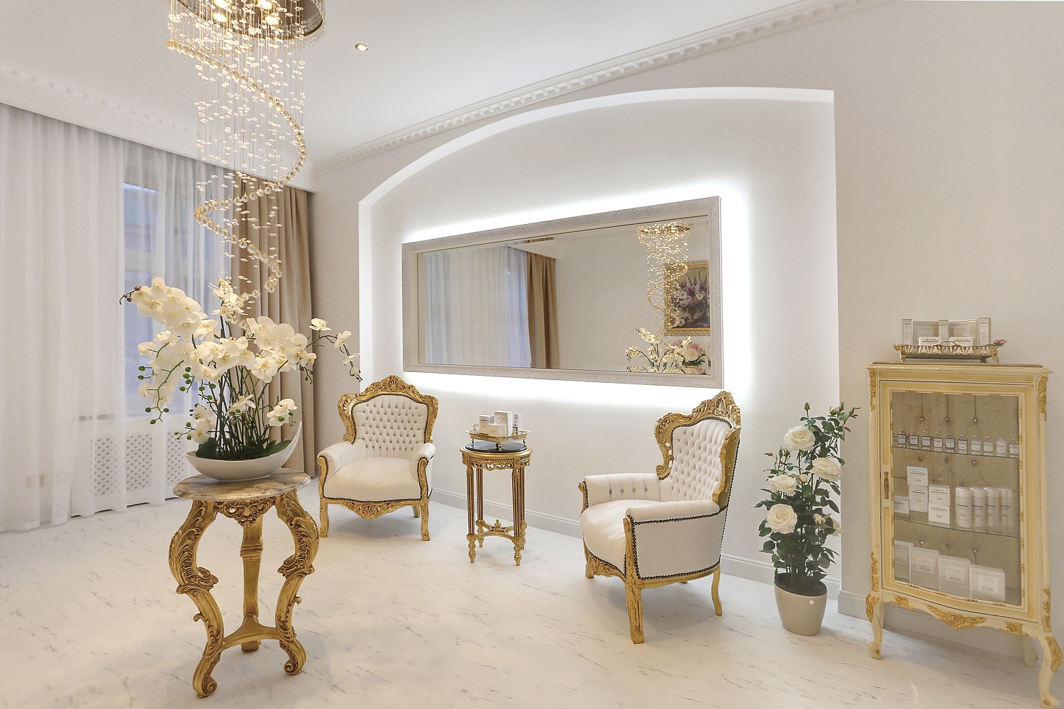 Interiér Central Clinique Esthétique