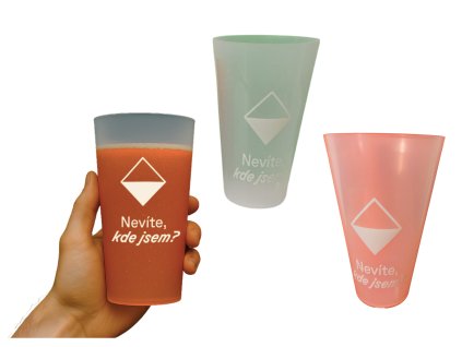 kelímek na studené nápoje průhledný 0,5l a