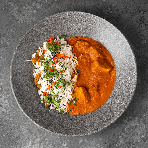 Vepřové Vindaloo s Basmati rýží