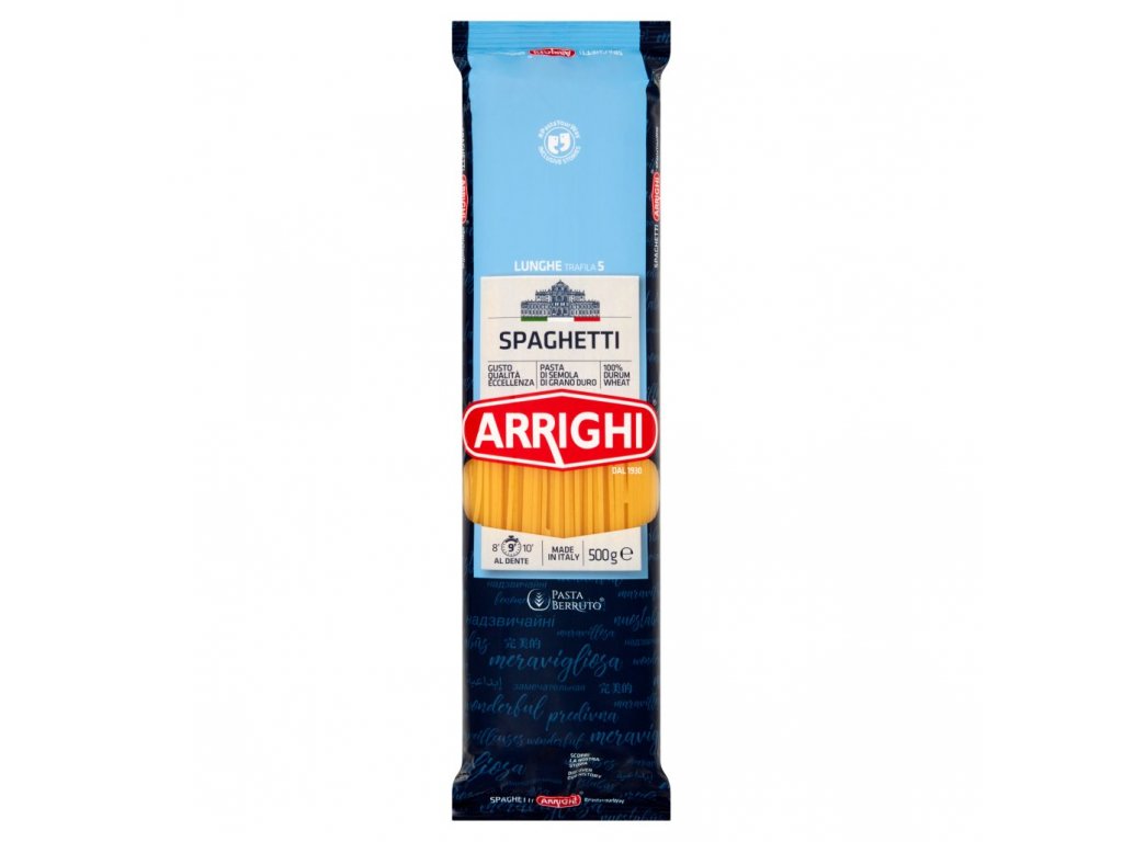 Spaghetti N°5 Suché 500G Arrighi