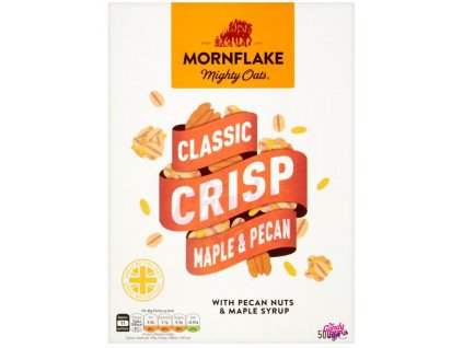 Ovesné a rýžové vločky s pekanovými ořechy, Mornflake