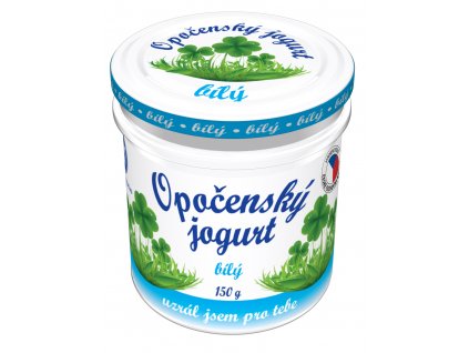 Opočenský jogurt bílý 150g