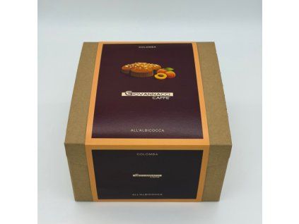colomba with apricot gift