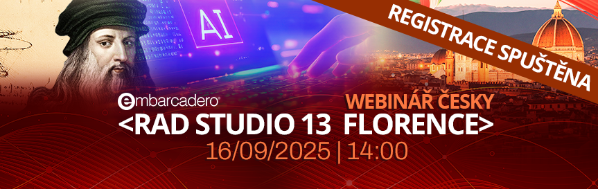RAD Studio 13 Florence - webinář