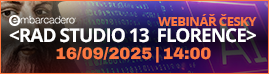 Webinář RAD Studio 13 Florence – česky!