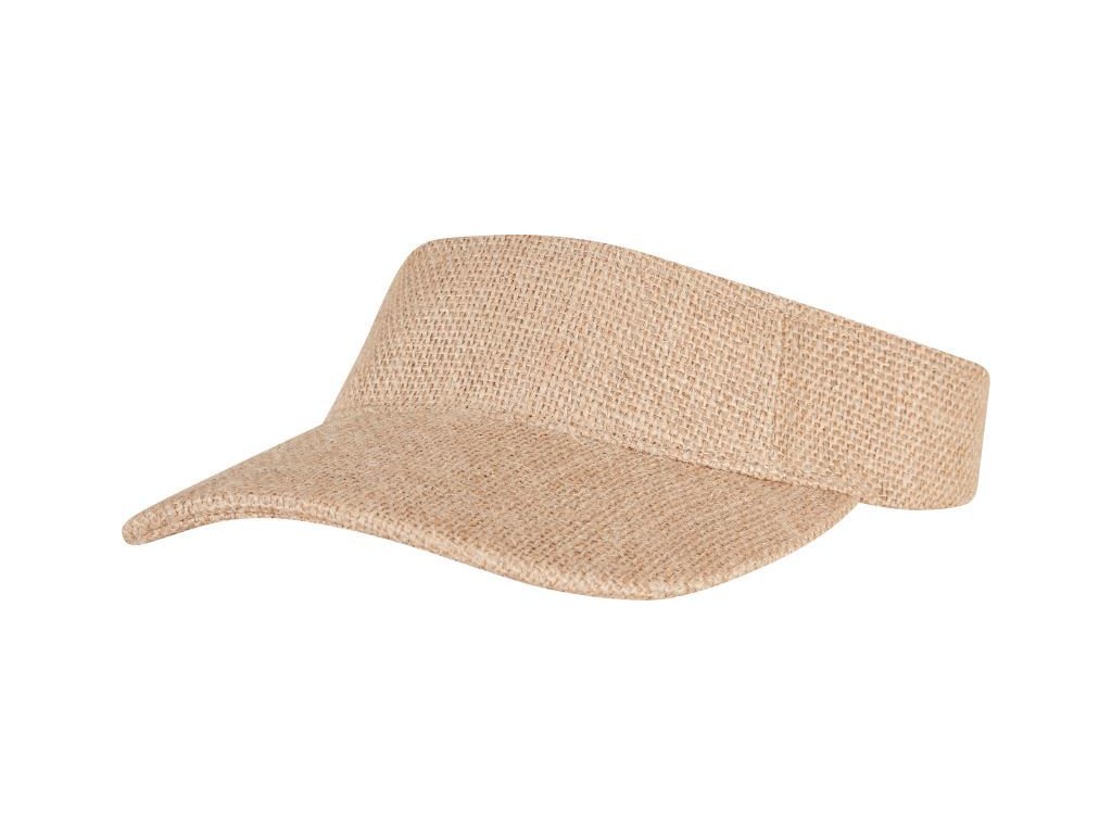 Sluneční kšilt "Bast"  8888BV (Velikost onesize, Barva black bast)