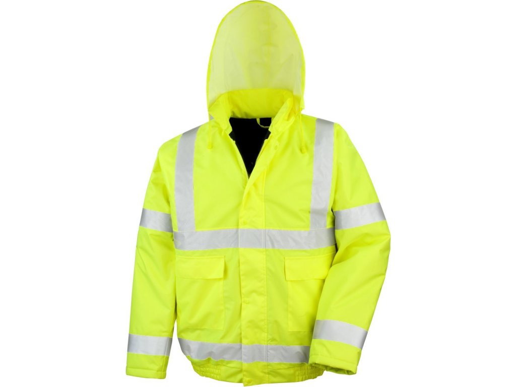 Bezpečnostní zimní bunda "Blouson"  R 217X (Velikost S, Barva fluorescent orange)