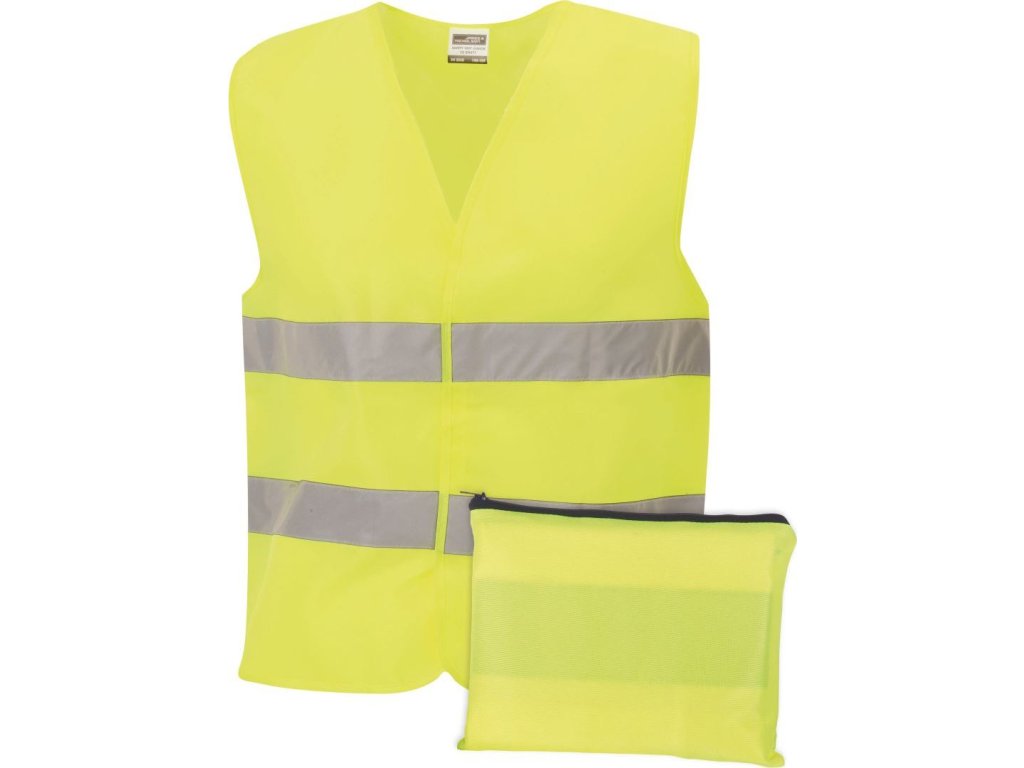Bezpečnostní vesta  JN 200 (Velikost onesize, Barva neon orange)