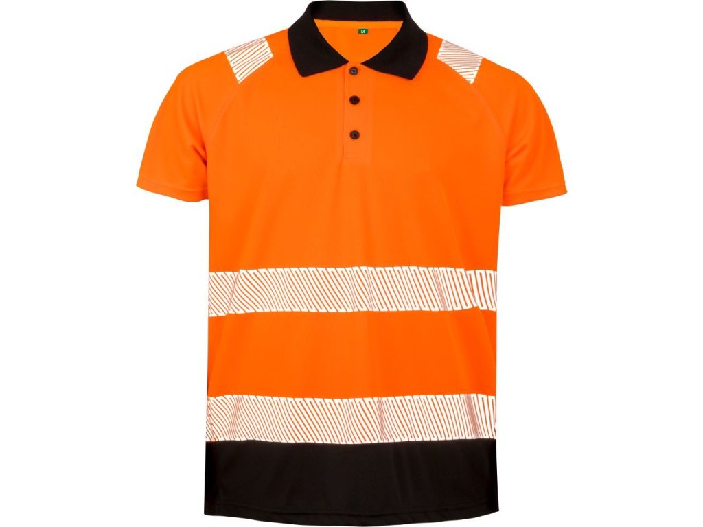 Bezpečnostní polo  R 501X (Velikost S/M, Barva fluorescent yellow/black)