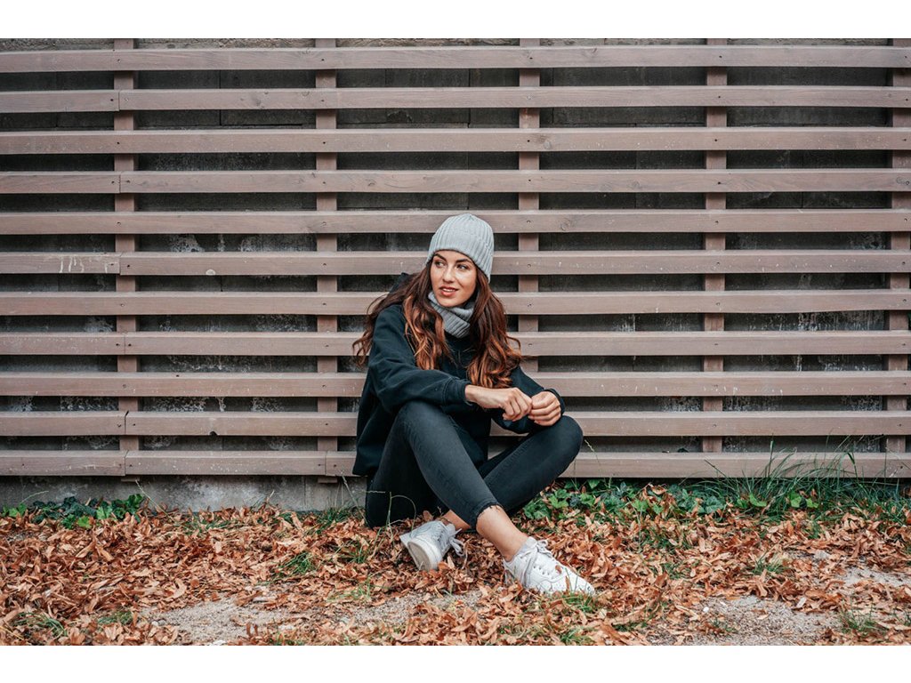 Nákrčník Cotton snood (Velikost UNI, Barva bordó (02))